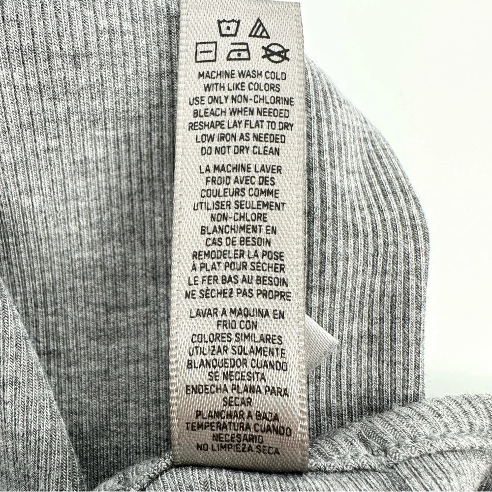Skims Soft Lounge Heather Grey Long Maxi Slip Dress - Picture 15 of 15